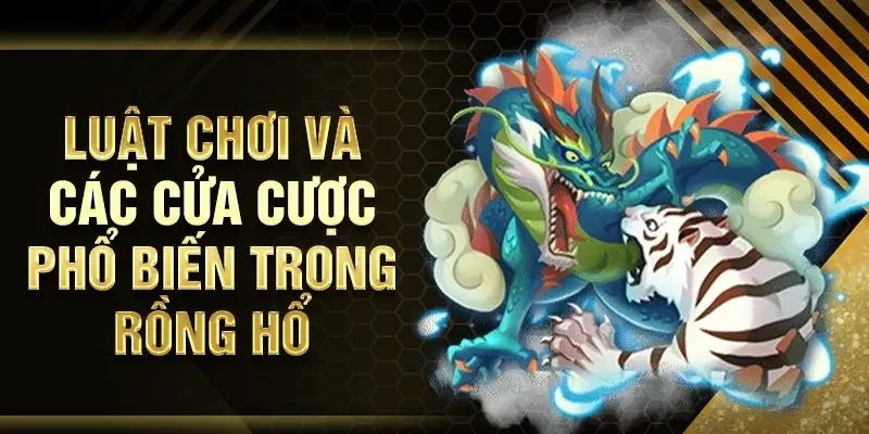 Luật chơi và các cửa cược phổ biến trong Rồng Hổ